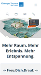 Mobile Screenshot of chiemgau-thermen.de